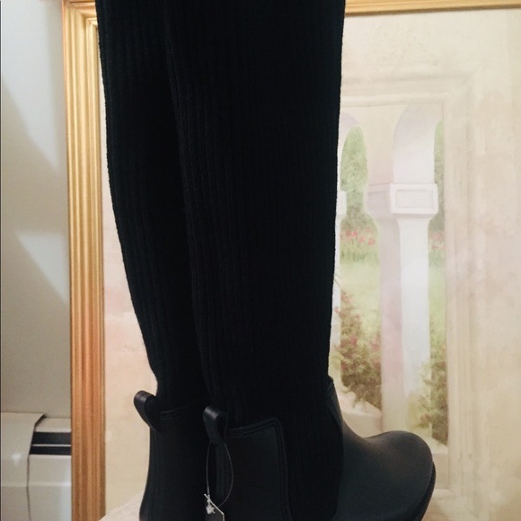 Henry Ferrera Marsala Women's Sweater Rain Boots - Picture 6 of 7